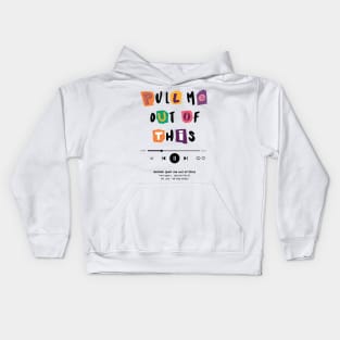 fred again.. delilah (pull me out of this) Kids Hoodie